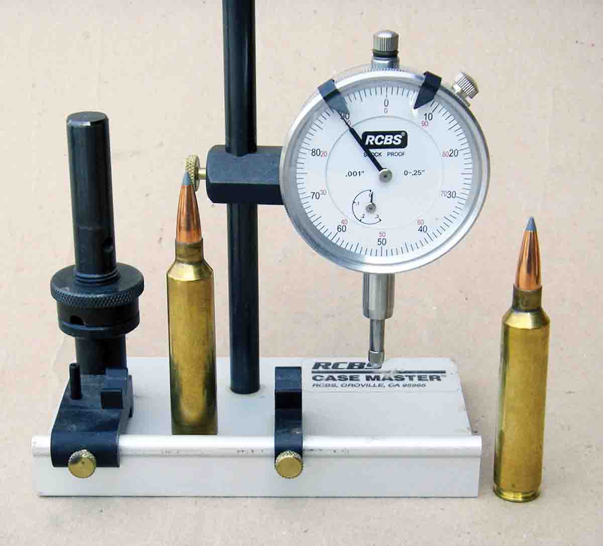 Checking cartridges for excessive runout can be highly beneficial to accuracy.